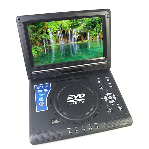 Máy DVD, EVD xách tay đa năng Portable 9.8 inch - Màn hình xoay, gập