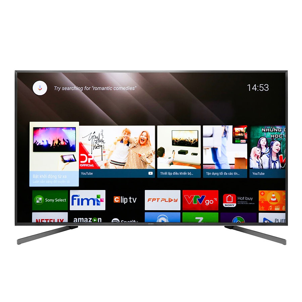 Android Tivi Sony 4K 85 inch KD-85X9500G - Hàng chính hãng + Tặng Khung Treo Cố Định