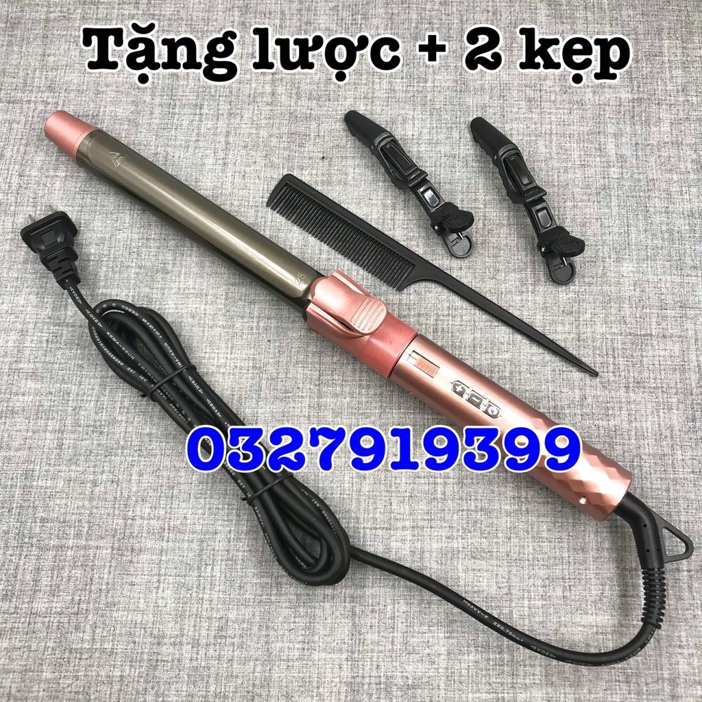 Máy uốn tóc chuyên nghiệp xoay trục TQ 801