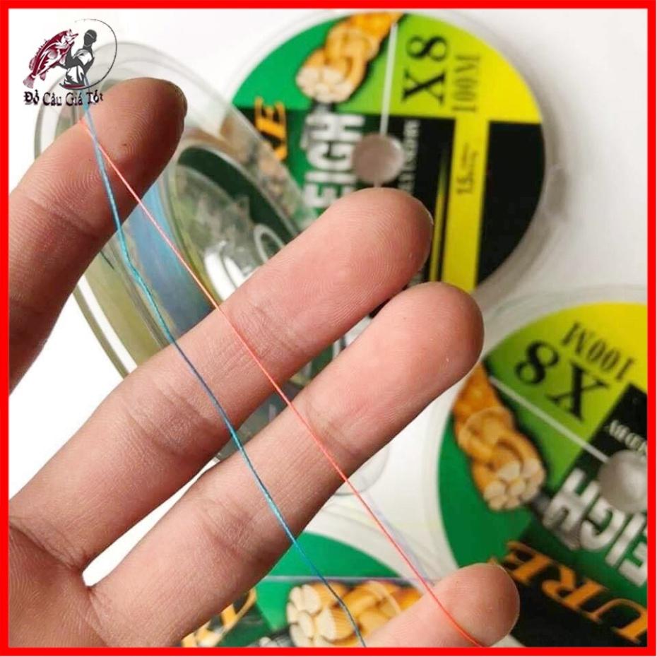 Dù Câu Cá PE X8, Dù Câu Lure, Câu Lục, Câu Lăng Xê Cao Cấp