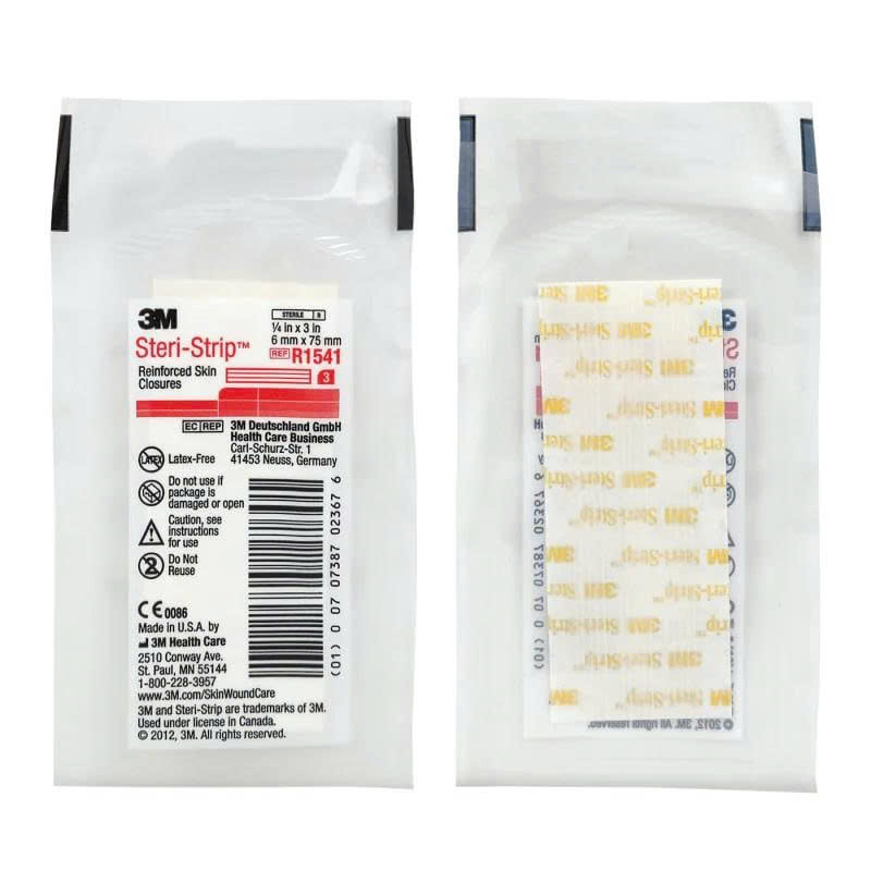 Miếng dán thay chỉ khâu da Steri-Strip R1541 6mm x 75mm (1/4IN x 3IN)