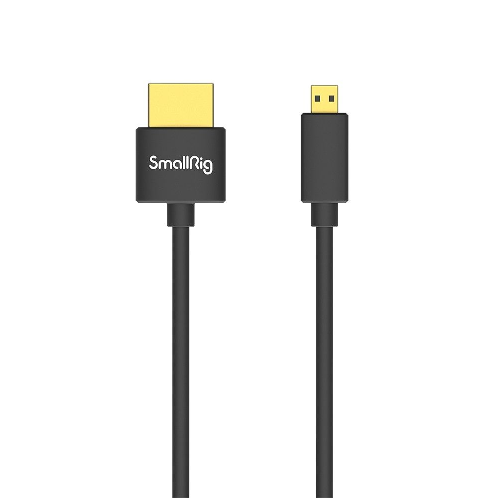 SmallRig Ultra Slim 4K HDMI Cable (D to A) 55cm 3043 - Hàng Nhập Khẩu