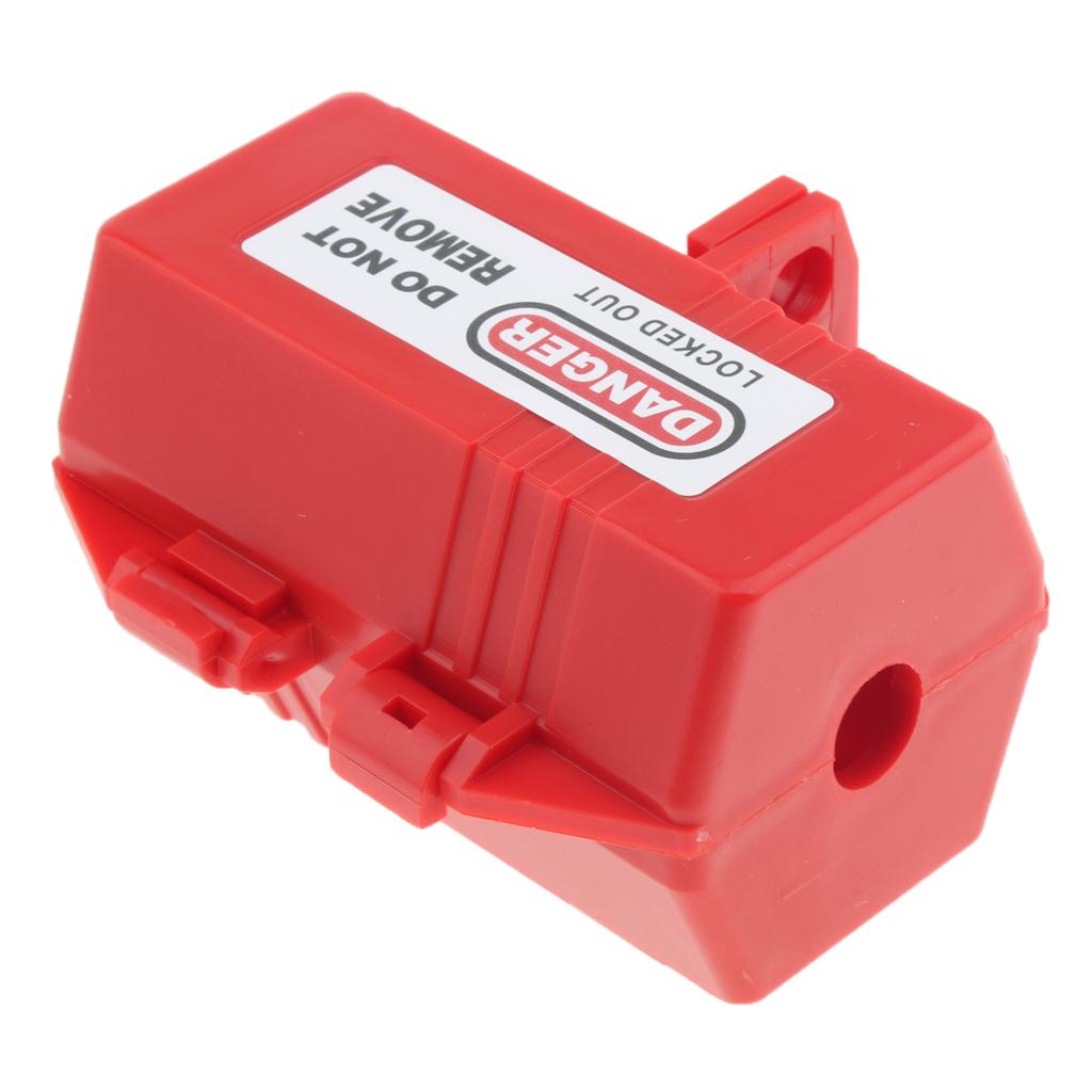 Cắm Bãi Khóa, Đỏ Cho 0.7in Dây Đường Kính Và 0.28in Khóa Móc Dẻo Dia.