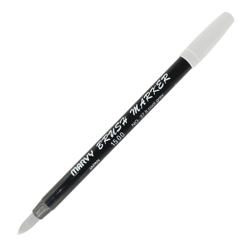 Bút Lông Màu Brush Marker - Marvy 1500-37 - Light Cool Grey