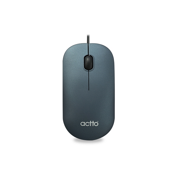 Chuột quang có dây dáng chuẩn - Style Oftical Mouse Actto MSC-197 - Hàng chính hãng