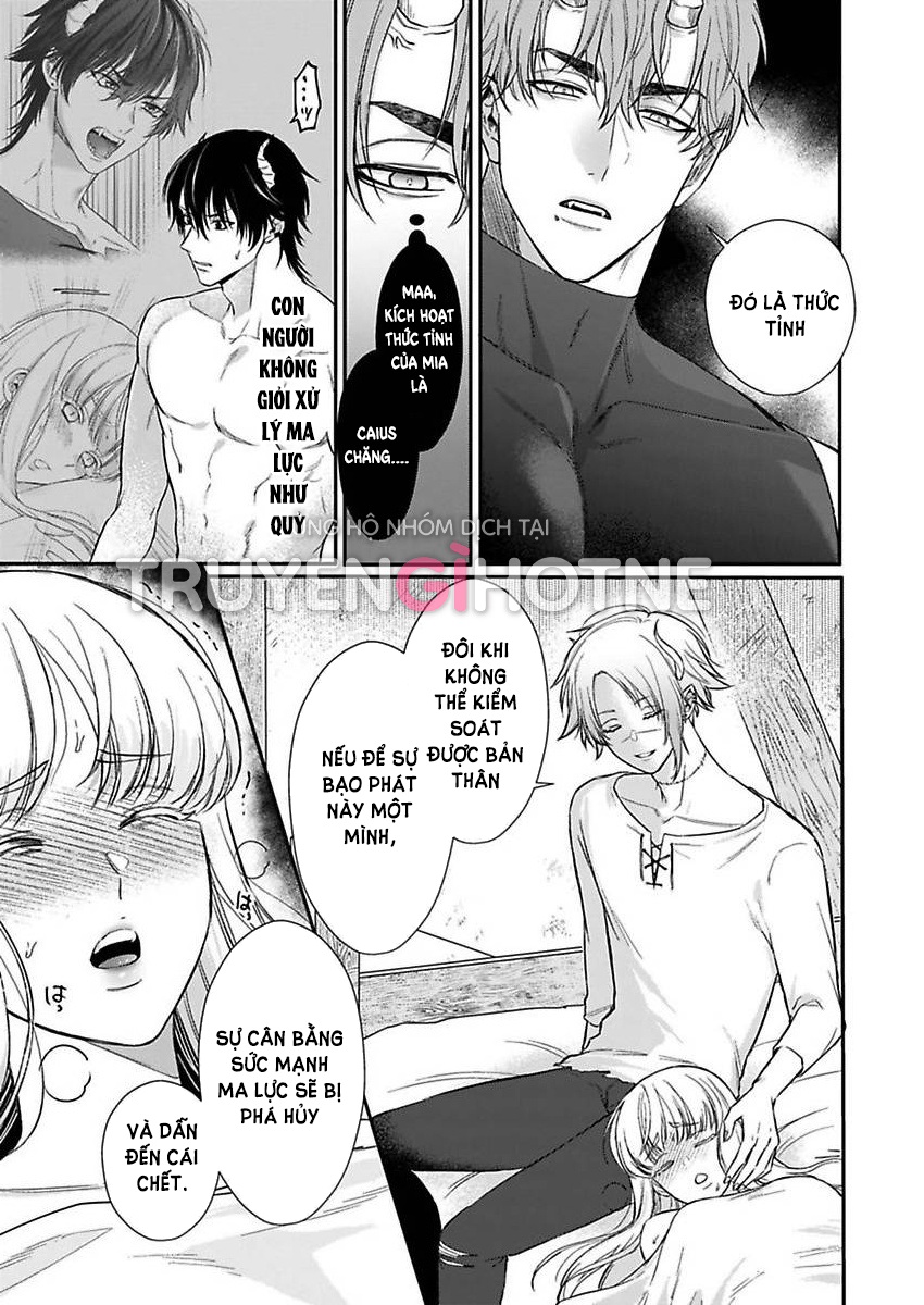Chuyển Sinh Xong Bị Buộc Ịch Ịch Với Ác Ma Quần Chúng chapter 8.1 - Trang 13