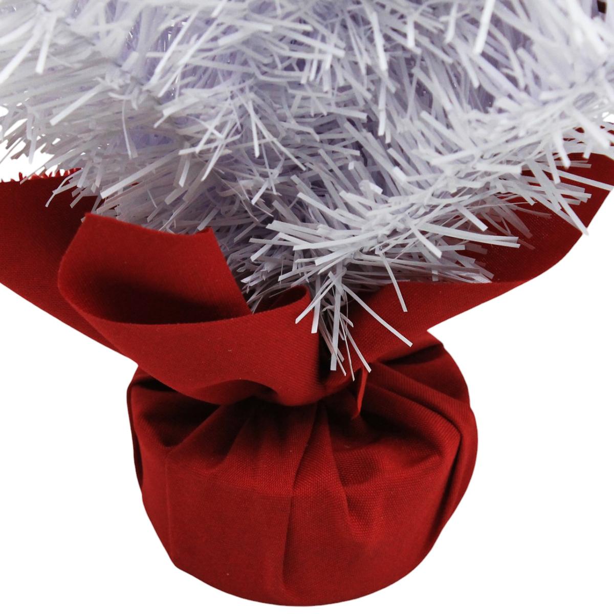 Cây Thông Mini Màu Trắng Trang Trí Noel 38 cm - Chaang Chiia LP-T15W-R
