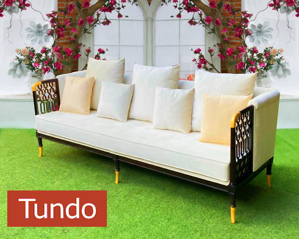 Bộ sofa Tundo khung đồng nệm mút cao cấp