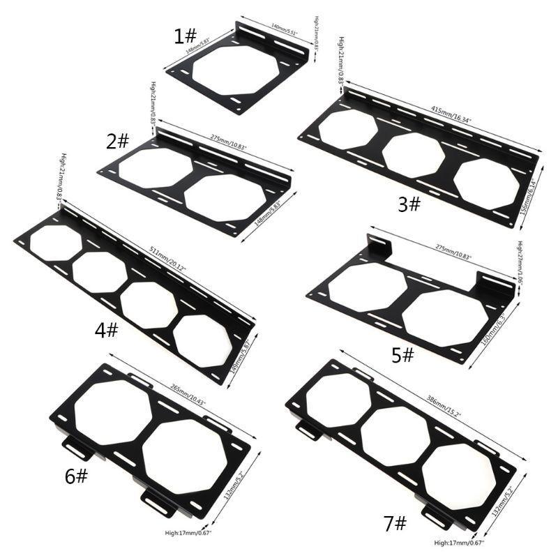 Giá đỡ quạt tản nhiệt 240 cho quạt tản nhiệt kích thước 12/ 14cm