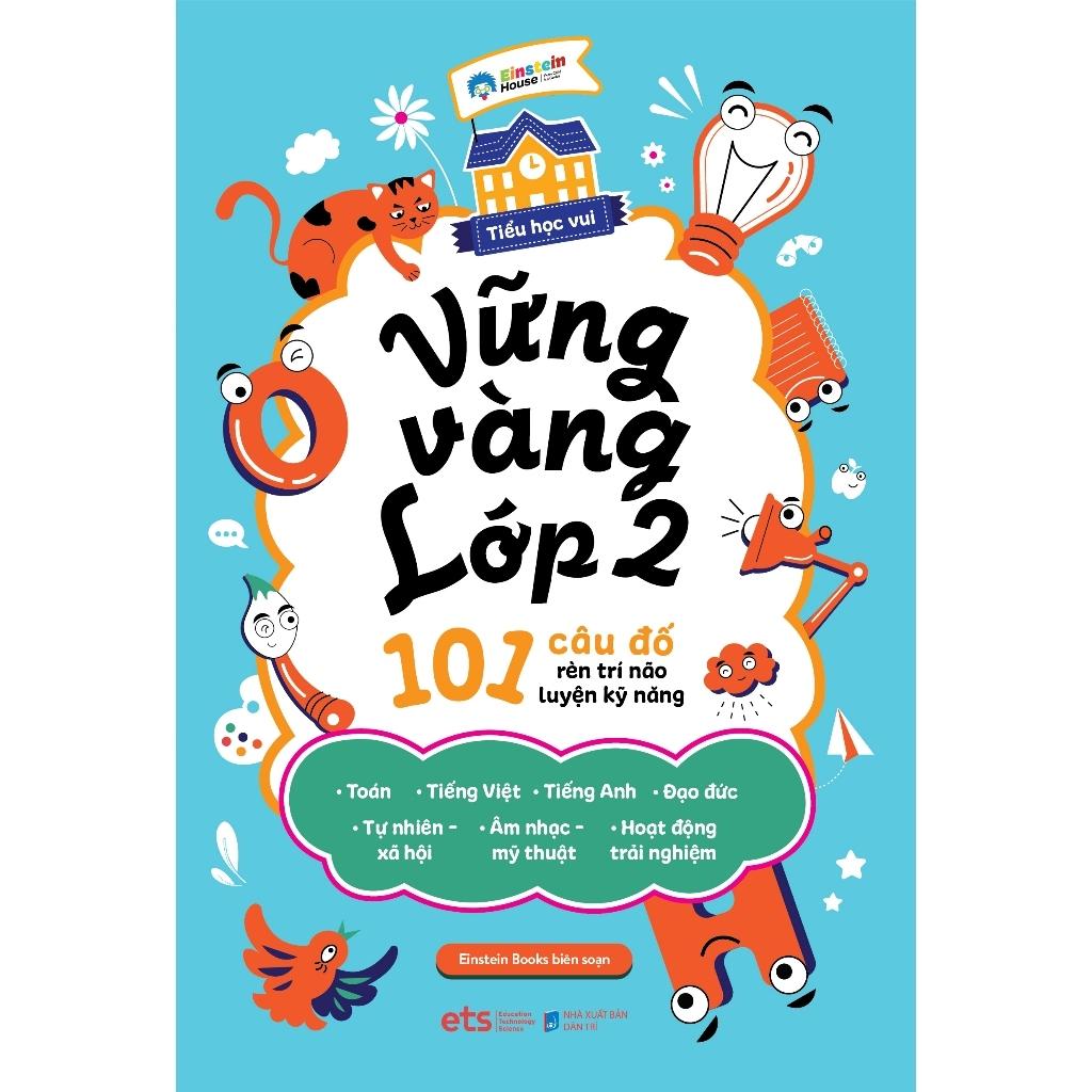 [ThangLong Bookstore]Tiểu Học Vui - Vững Vàng Lớp 2 : 101 Câu đố rèn trí não luyện kỹ năng