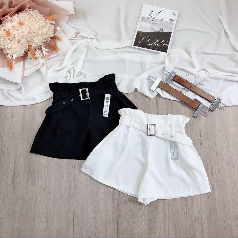Quần short - quần đùi tuyết mua lưng cao tặng kèm thắt lưng - Q09
