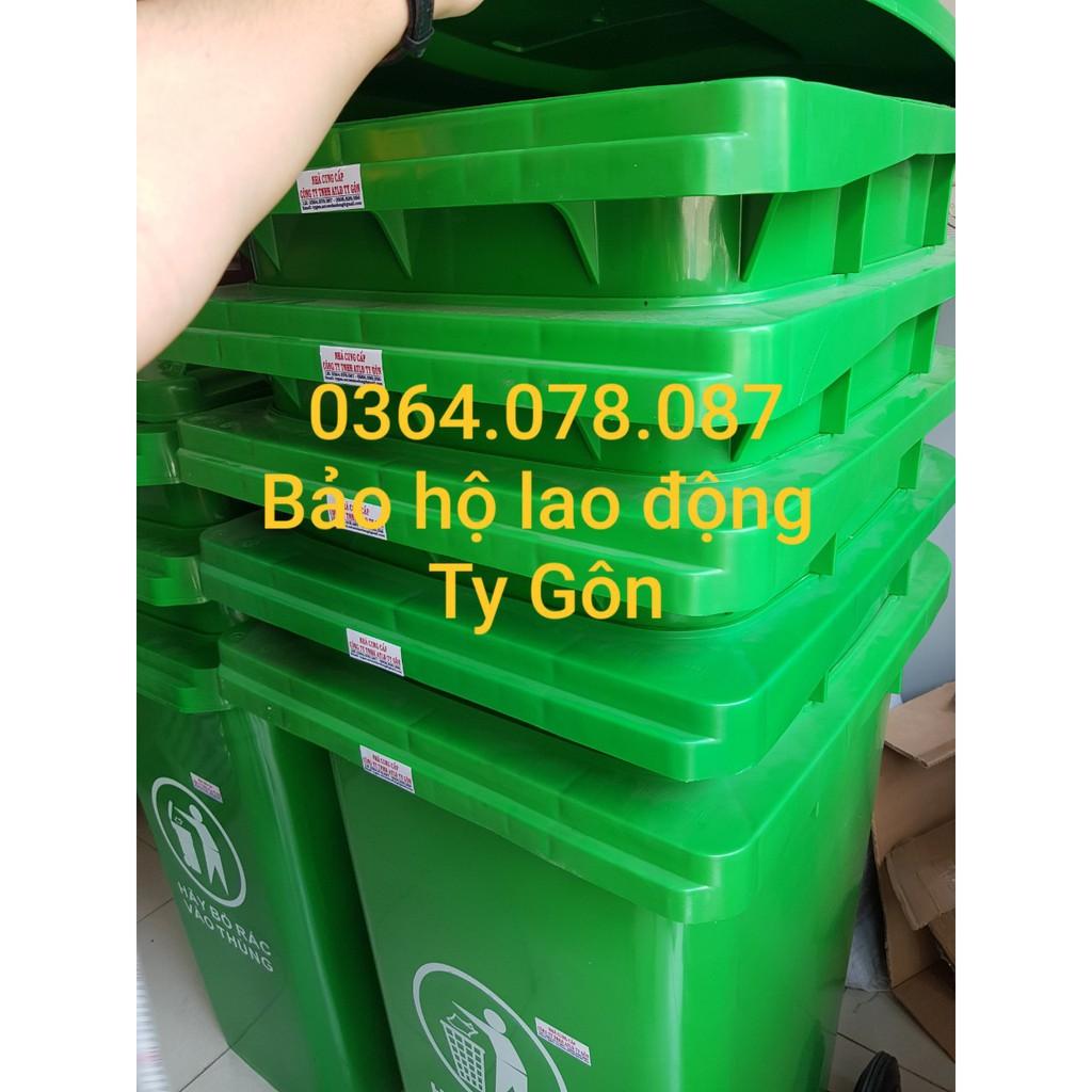 THÙNG RÁC 120L - NHỰA CAO CẤP HDPE