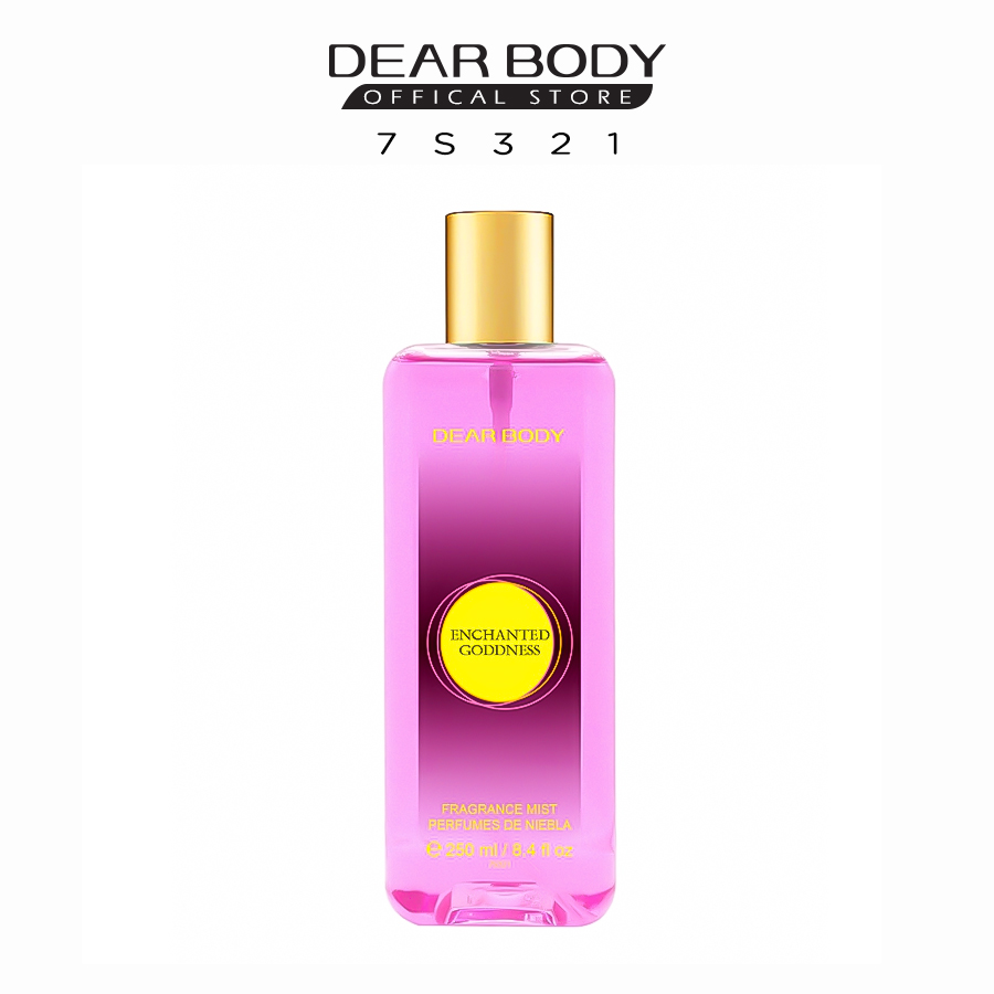 XỊT THƠM TOÀN THÂN DEAR BODY - FRAGRANCE MIST 250ml - Thơm Mát - Lưu Hương Suốt Nhiều Giờ - Mùi Hương Đặc Biệt