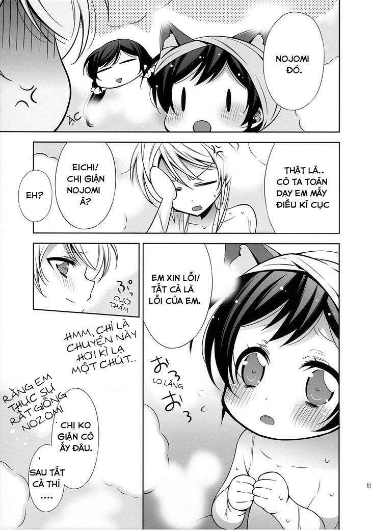love live! - elichika is together with nontanu! (doujinshi) chapter 1 14