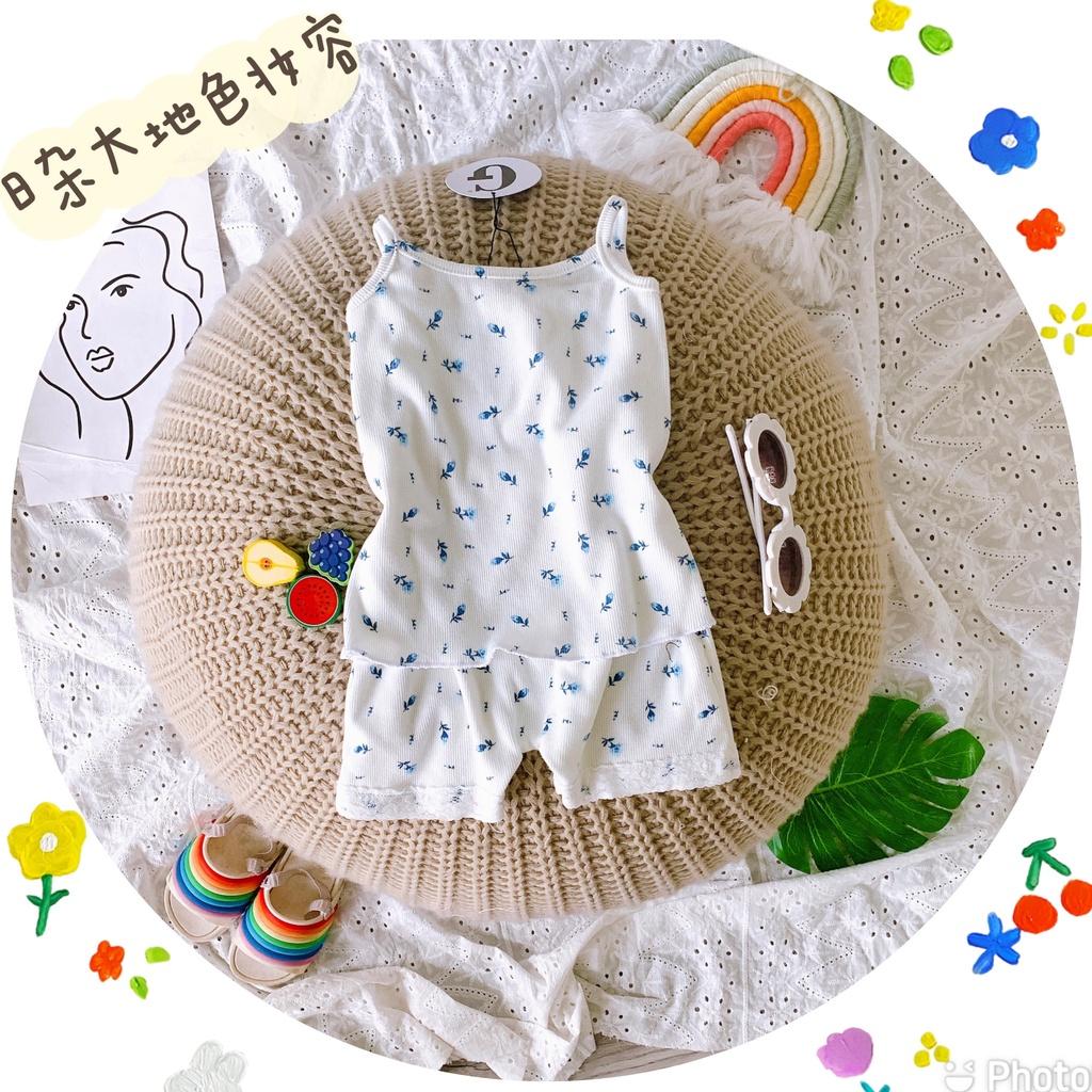 Đồ bộ bé gái bộ 2 dây cho bé vải thun cotton hoạ tiết siêu dễ thương mềm mát co giãn nhiều cho be 08-25kg