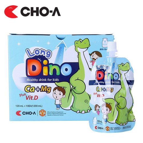 Nước Uống Bổ Sung Canxi Và Vitamin D Cho Trẻ - Long Dino Vị Sữa