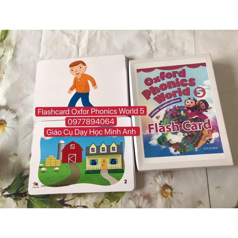 Combo Flashcard Oxford Phonics World 1-2-3-4-5