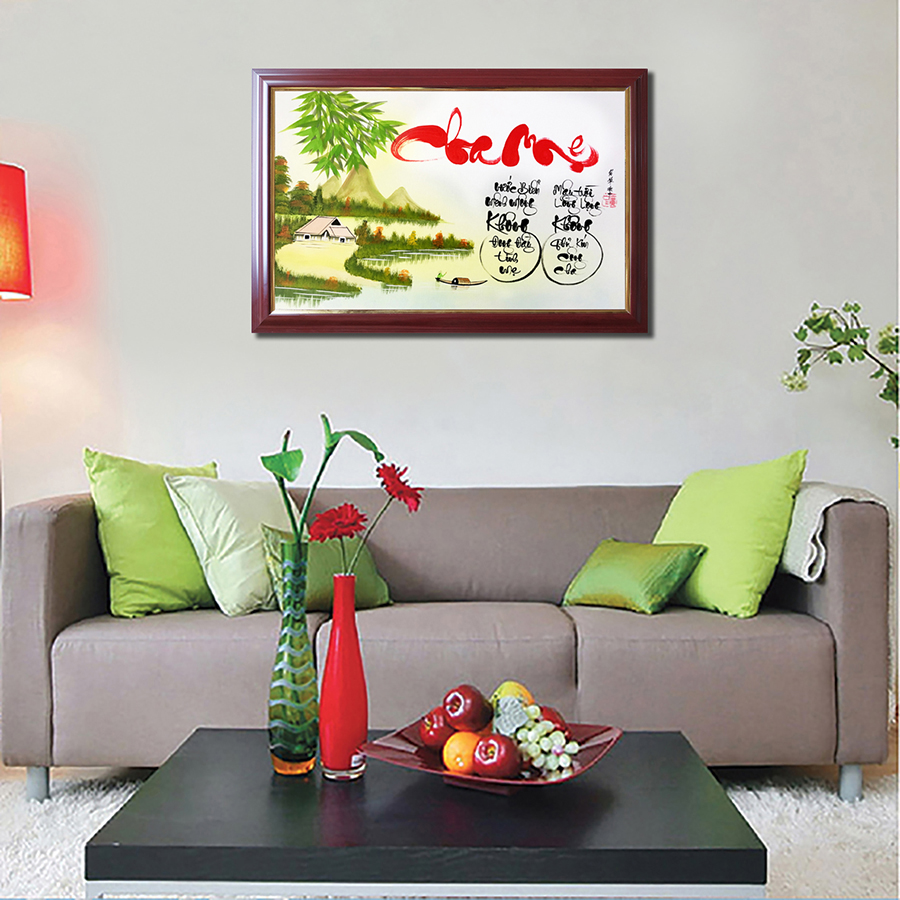 Thư pháp chữ Cha Mẹ