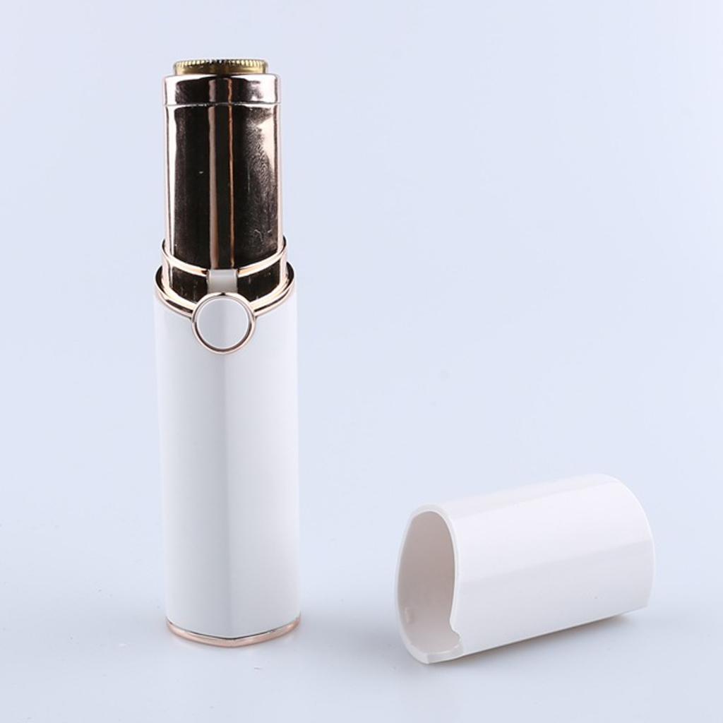 Facial Hair Remover   for Women Waterproof Painless USB White