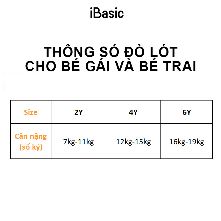 Quần brief bé trai khủng long iBasic PANB001