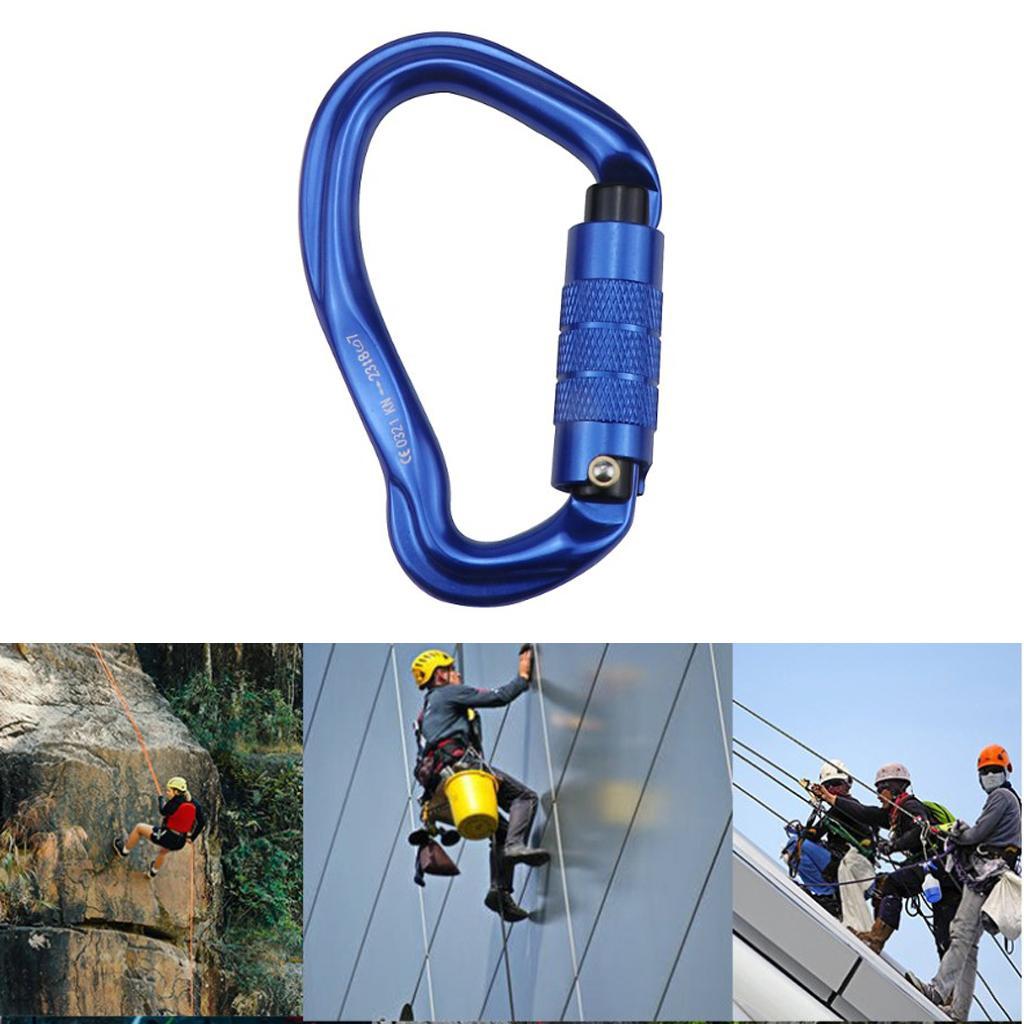 Auto  Climbing Carabiner Self  Buckle Hook Clip Keychain