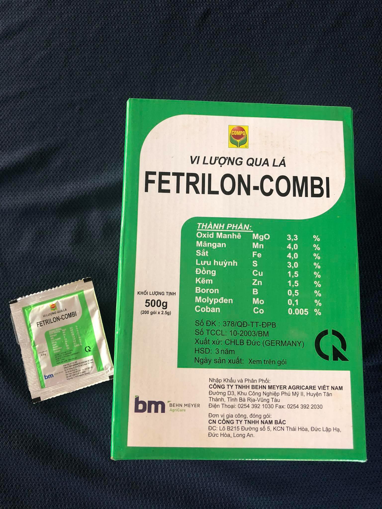 Phân bón lá vi lượng FETRILON COMBI BM