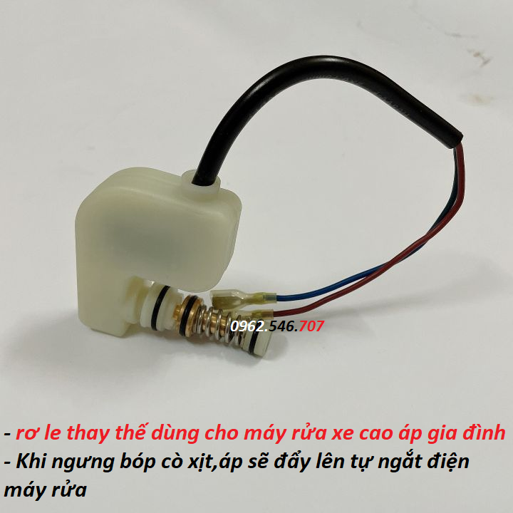 Rơ le áp lực thay thế cho các dòng máy rửa xe - Rơ le áp lực loại to