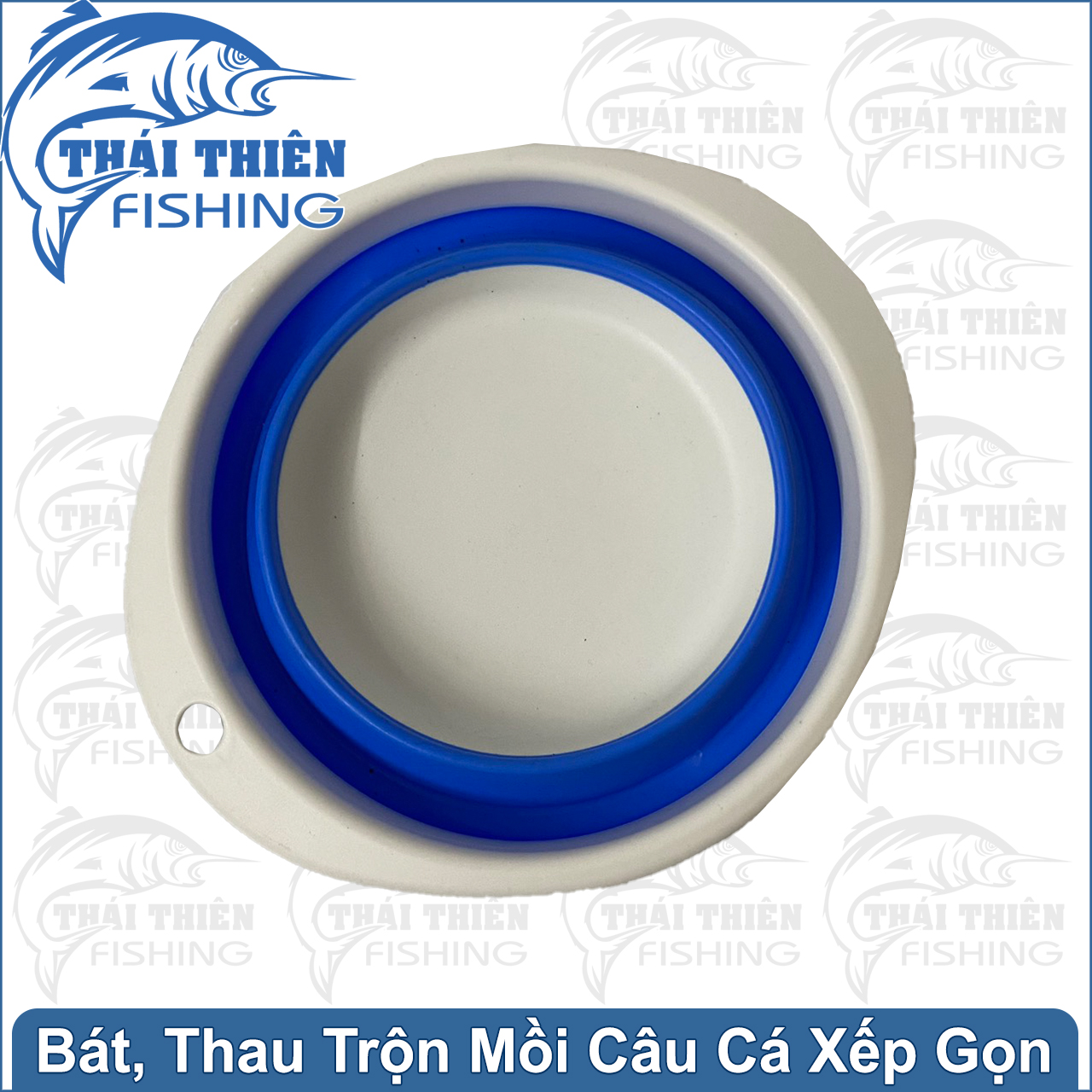 Bát Trộn Mồi Câu Cá Thau Pha Mồi Xếp Gọn Tiện Lợi