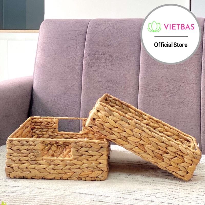 Khay lục bình VIETBAS vuông LBK_041