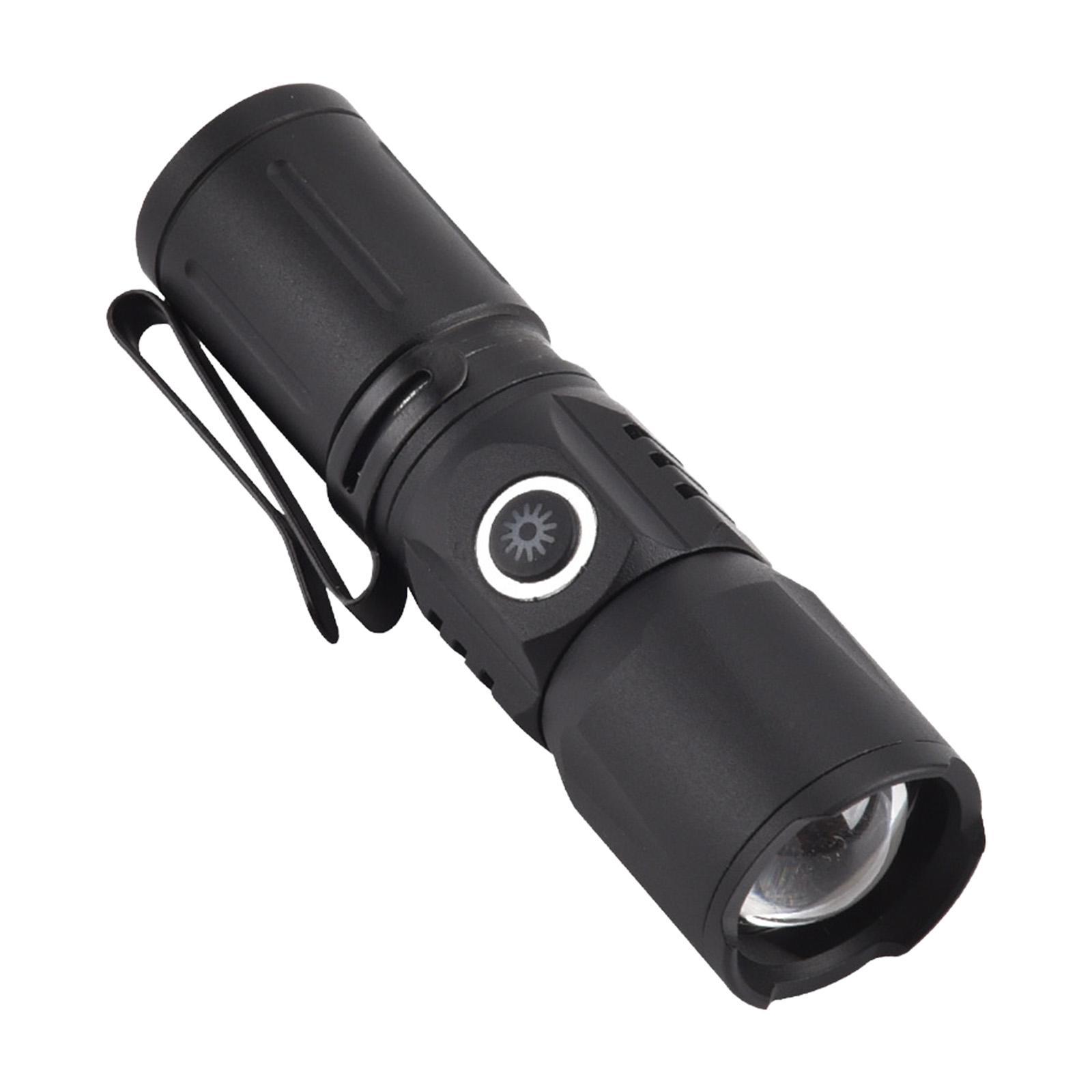 Camp Flashlight Handheld Pocket Flashlight for Outdoor Exploring Backpacking