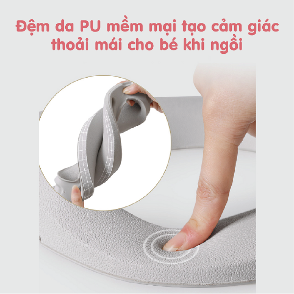 Bô Vệ Sinh Hình Phi Thuyền Holla Cho Bé