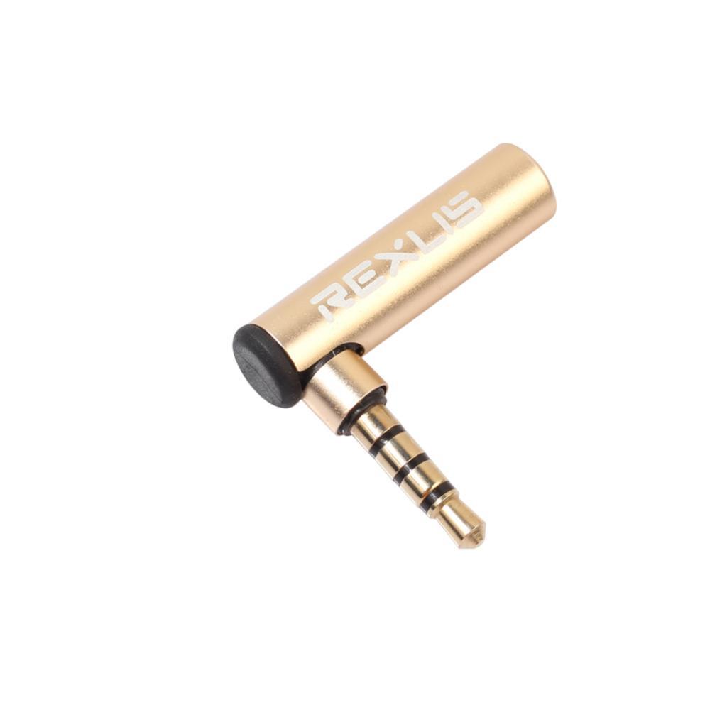 Low Noise High Fidelity -OMTP Audio Converter Headphone Converter Gold