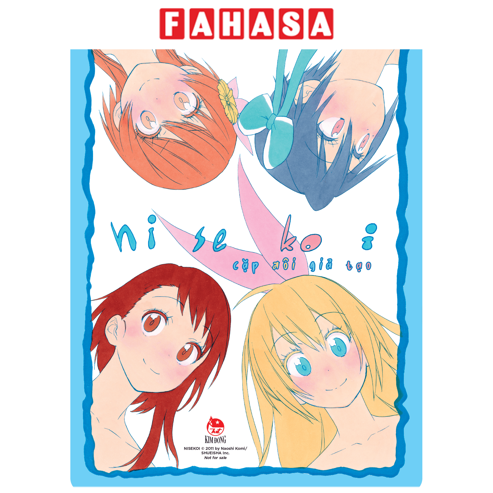 Sách - Nisekoi - Cặp Đôi Giả Tạo - Tập 13 - Yên Tâm - Tặng Kèm Card Nhựa Trong