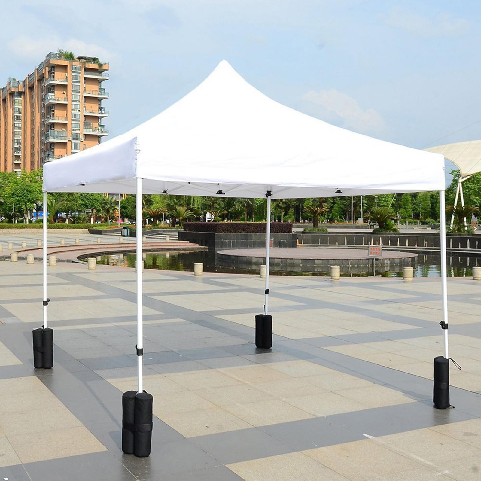 4pcs Sand Weight Bags Leg Weights for Pop up Canopy Tent Sun Shades Umbrella Trampolines Weighted Feet Bag