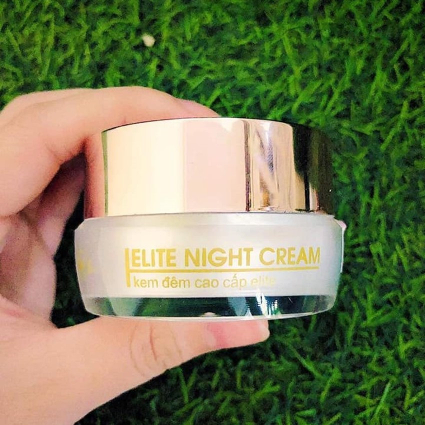 Kem Đêm Elite Night Cream - 30 Gram - Hàng Chính Hãng - Dưỡng Trắng Căng Bóng - Chống Lão Hóa Cải Thiện Sức Sống - Tạo Nên Làn Da Khỏe Mạnh Săn Chắc.