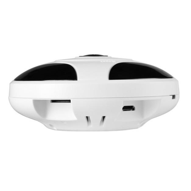 Camera quan sát toàn cảnh 360 độ Panorama NetCAM VH04, kích thước 10x2cm, độ phân giải 2MP - Hàng chính hãng