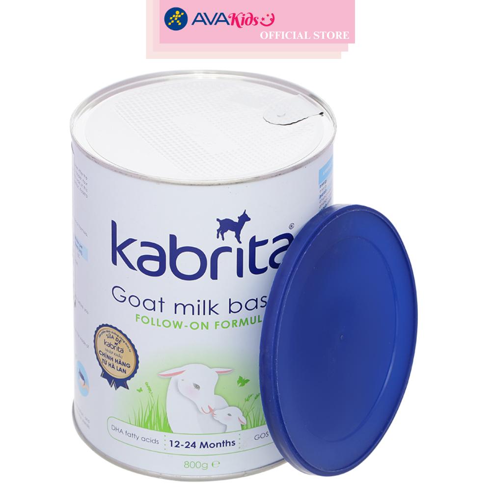 Sữa dê Kabrita số 2 (đạm quý A2) 800g (1 - 2 tuổi) - Hàng Chính Hãng