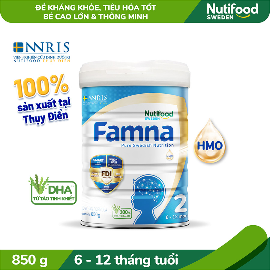 Sữa Bột FAMNA 2 Lon 850g