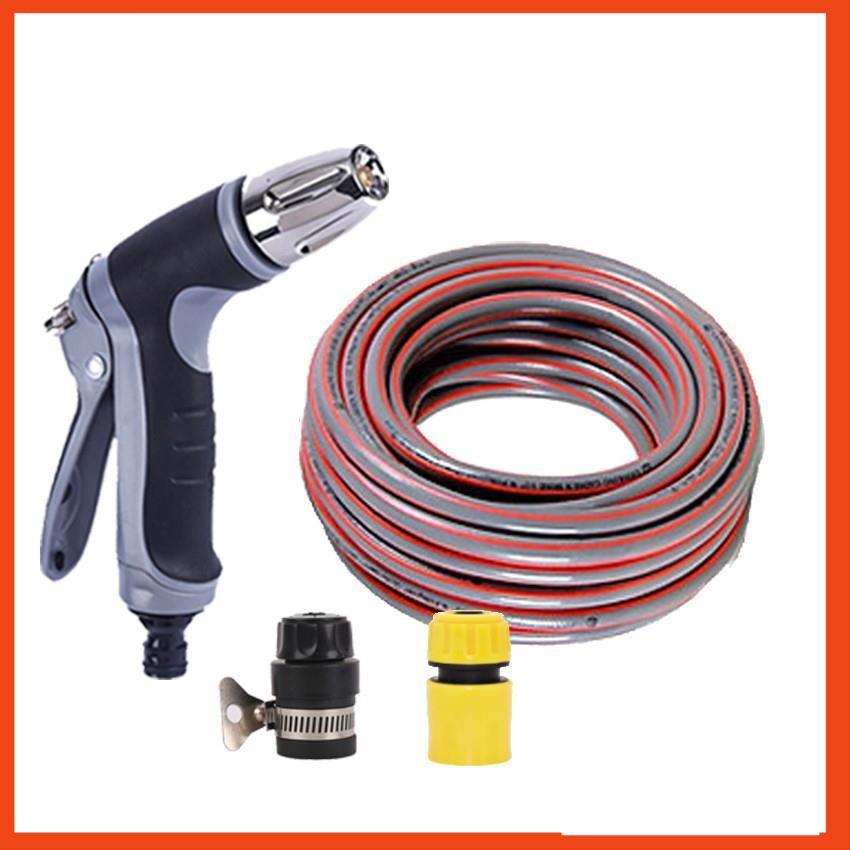 Bộ dây và vòi xịt tăng áp rửa xe tưới cây 206817 20M