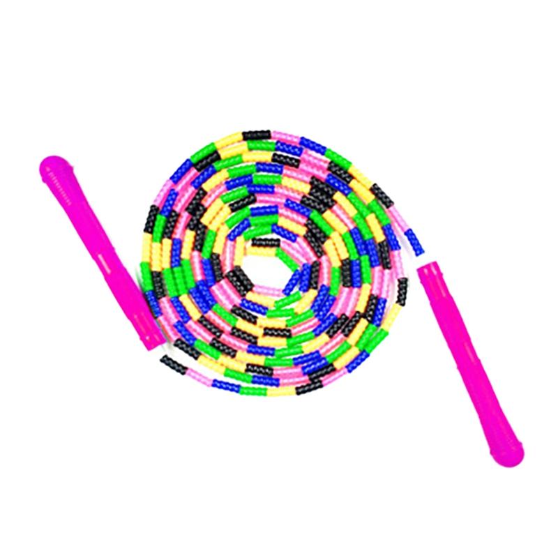 2 Gói Nhảy Dây Dài 5M Dây Nhảy Phân Đoạn Đính Hạt DIY Dây Nhảy Thích Hợp Cho Trẻ Em Và Người Lớn