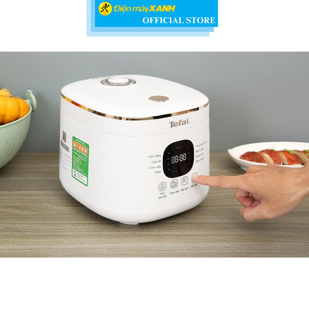 Nồi cơm điện tử Tefal 0.7 lít RK515168 - Hàng Chính Hãng