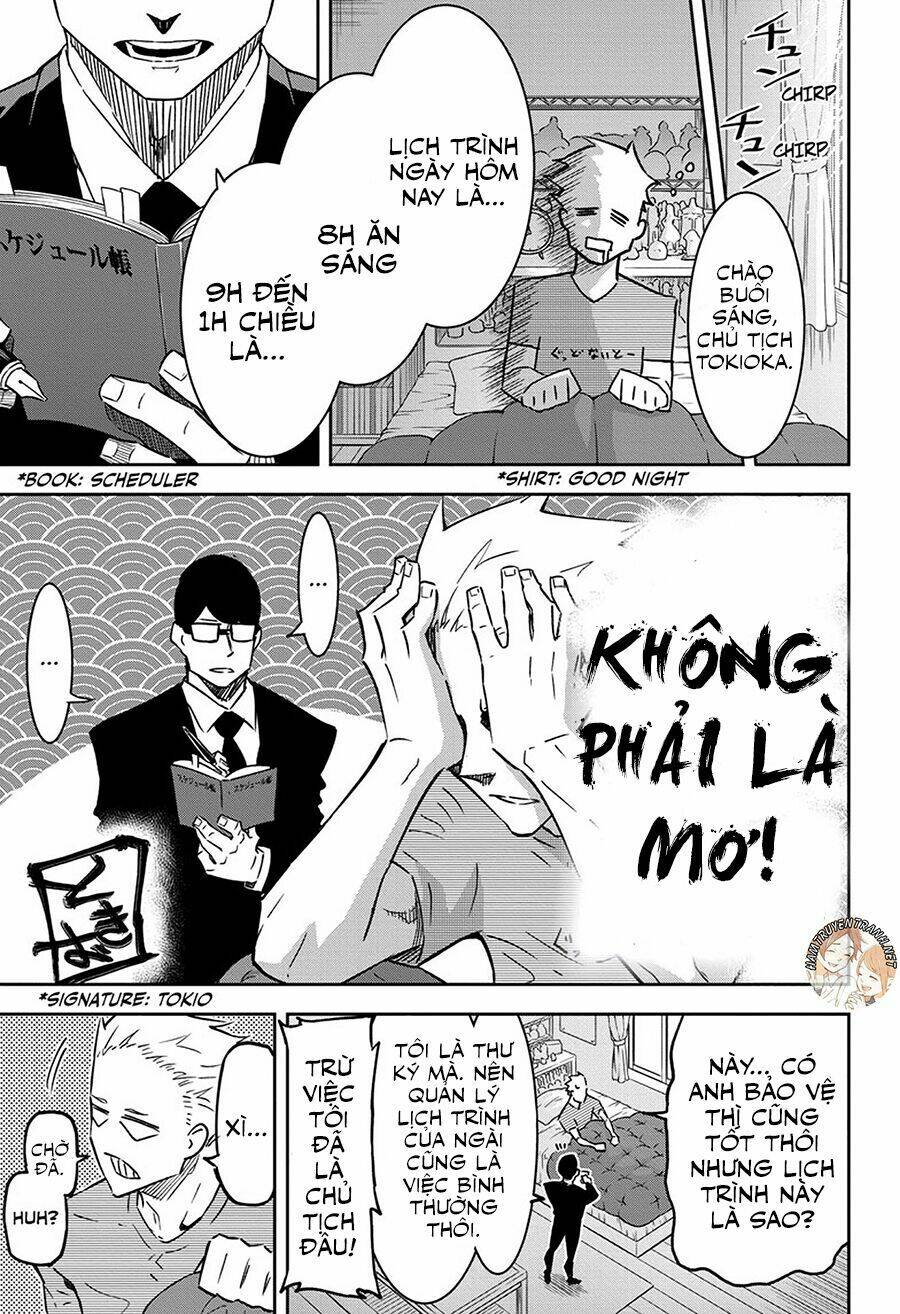 secretary to the managing president, general time industries, seiji tanaka chapter 1.2 2