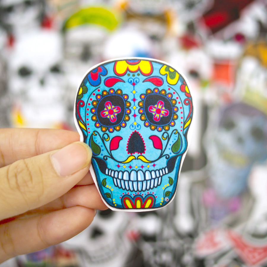 Set 100 Sticker - Skull