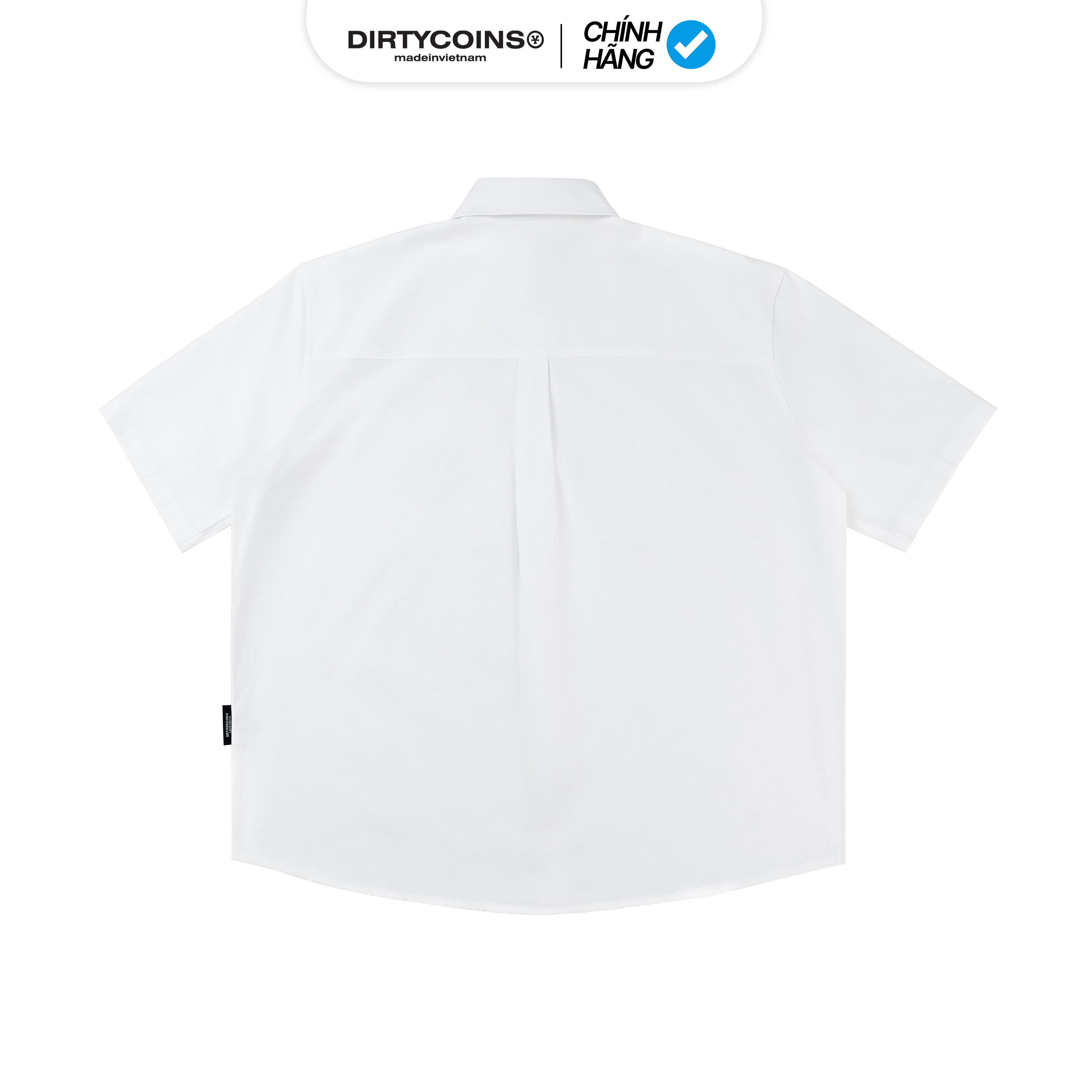 Áo Sơ Mi Y Logo Relaxed Shirt - White