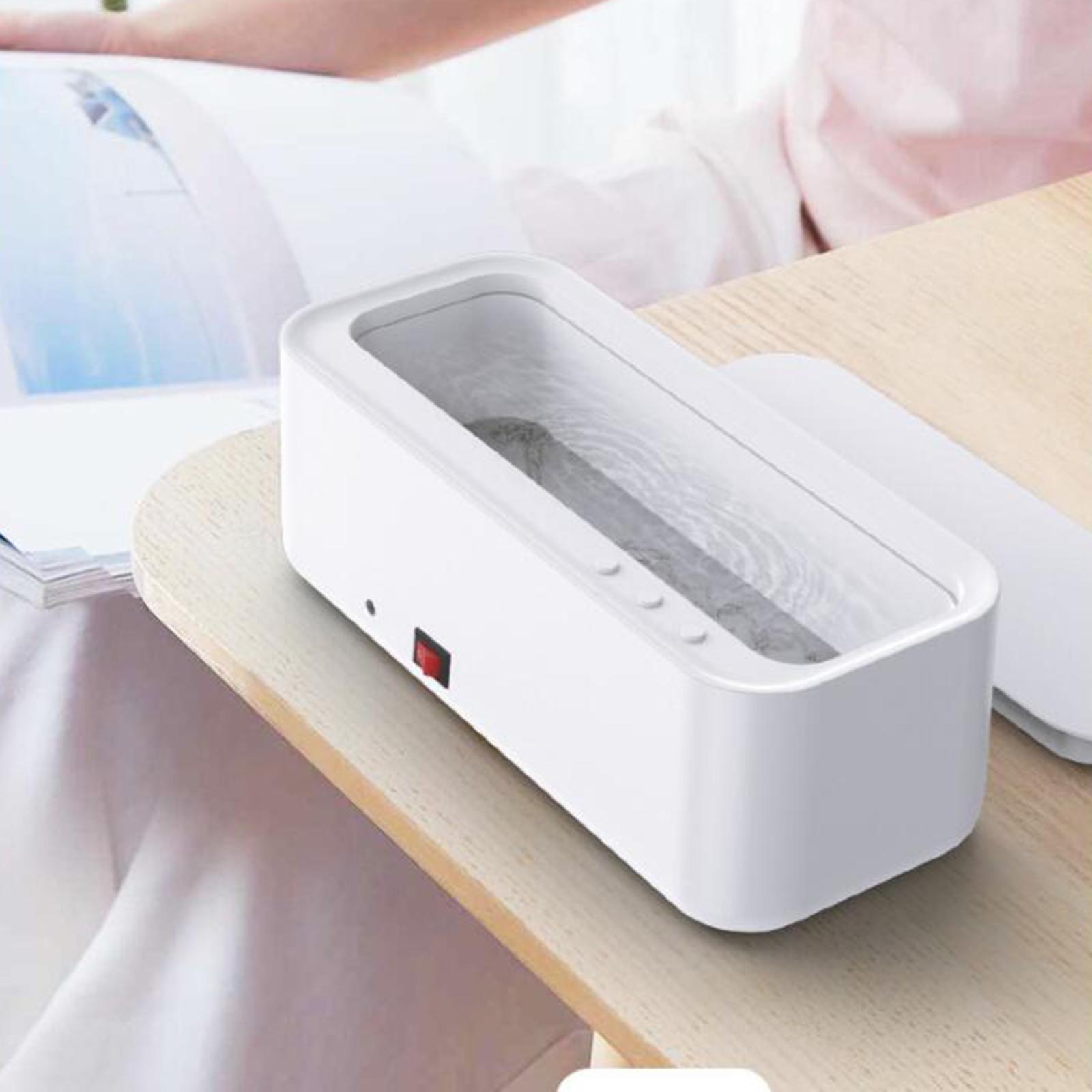 Portable Ultrasonic Cleaner High Frequency Vibration Electric for Rings Coin