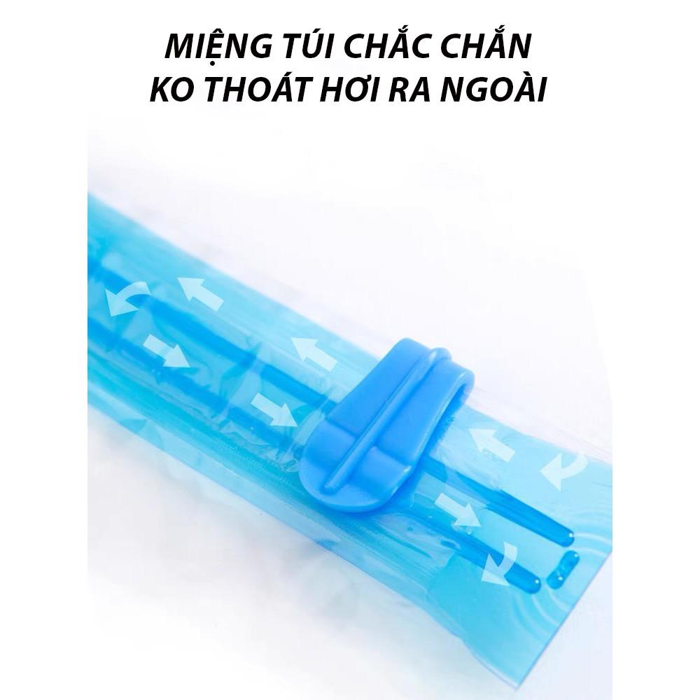 Túi Hút Chân Không Trong Suốt - Máy Hút Chân Không Đựng Quần Áo, Chăn Màn Mền, Gọn Gàng, Chống Mốc