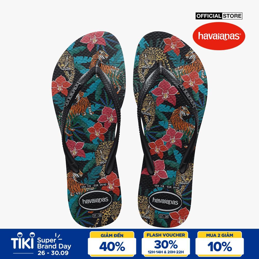 HAVAIANAS - Dép nữ Slim Tropical 4122111