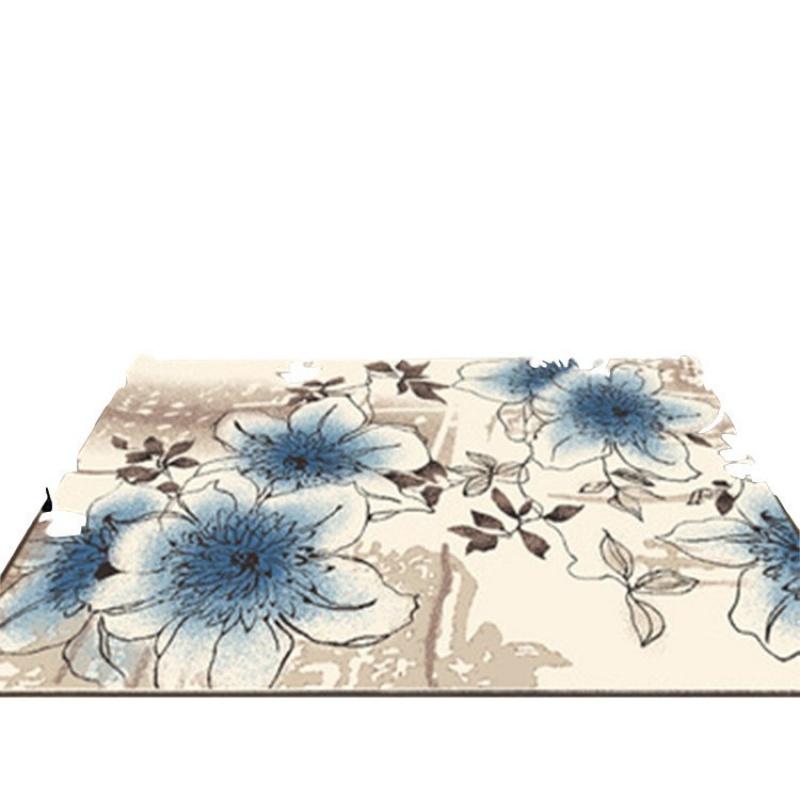 Thảm Trải Sàn Màu Cà Phê Phong Cách Bắc Âu Đơn Giản Hiện Đại