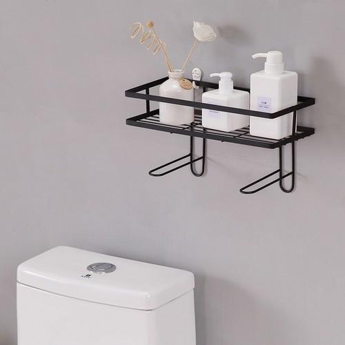 Kệ sắt dán để trên bồn vệ sinh tiện lợi