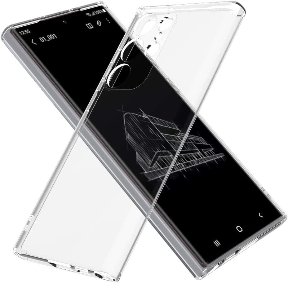 Ốp lưng silicon cho Samsung Galaxy S23 Ultra / S23 Plus / S23 5G hiệu HOTCASE Ultra thin - siêu mỏng 0.6mm, thiết kế trong suốt, chống trầy xước - Hàng nhập khẩu
